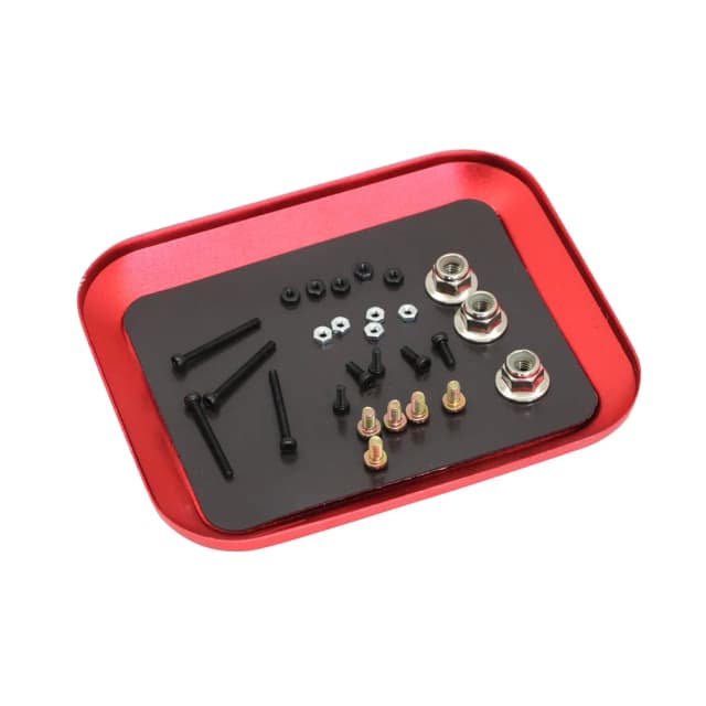 RC ซ่อมเครื่องมืออลูมิเนียมแม่เหล็กสกรูถาดสําหรับเครื่องบินรถเรือ Crawler Axial SCX10 D90 D110 ชุดซ่อมเครื่องมือ