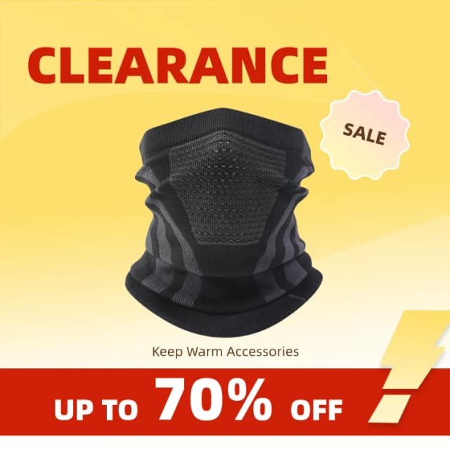Clearance_Winter Neck Warmer Gaiter/Balaclava,หน้ากากกันลมสำหรับเล่นสกี,สโนว์บอร์ด,รถจักรยานยนต์ขี่จักรยานสำหรับผู้ชายและผู้หญิง Al
