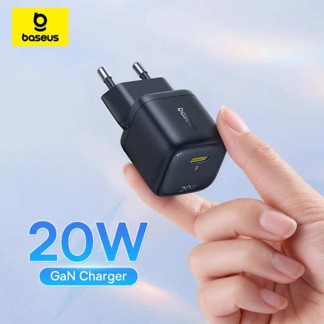 Baseus USB Type C Charger 20WแบบพกพาUSB C ChargerรองรับประเภทC PD Fast ChargingสําหรับiPhone 15 14 13 12 Pro Max 11X8 Plus