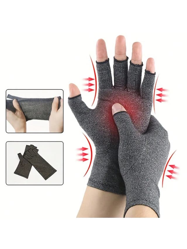 การบีบอัดถุงมือข้ออักเสบ Cotton Joint Pain Relief สายรัดข้อมือมือรั้งผู้หญิงผู้ชาย Therapy สายรัดข้อมือถุงมือการบีบอัด