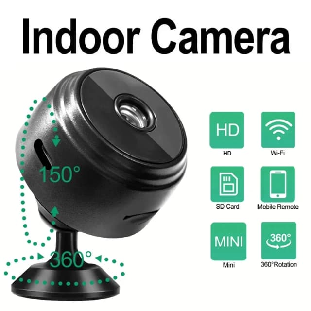 A9 WiFi Mini กล้องบันทึกการตรวจสอบความปลอดภัยวิดีโอไร้สาย Mini กล้องบันทึกเสียงกล้องสมาร์ทบ้านสําหรับทารกและ P