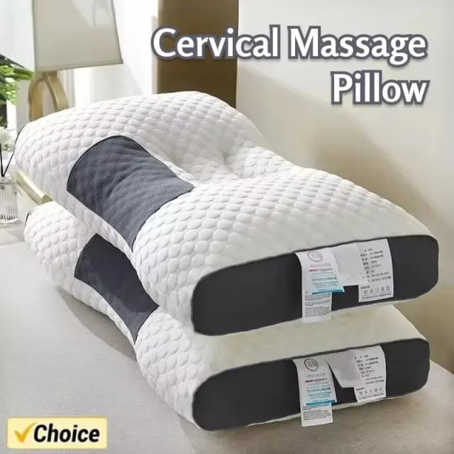 2024 NEWหมอนนวดรังผึ้งหมอนป้องกันกระดูกสันหลังส่วนคอเพื่อช่วยSleep HomeหมอนCore AntiแบคทีเรียและAnti-Mite