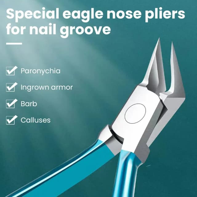 1 PC Professional Toenail Clippers สําหรับหนาคุดเล็บเปิดกว้างลื่นยาวจับเล็บเท้าเล็บ clipper เครื่องมือ