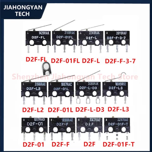 1PCS 2PCS 5PCS 10PCS Original จังหวะ microswitch D2F-L L2 L3 01L L-D3 01F-T FL 01FL L D2F-F-3-7 D2F-5 5L D2F-F D2F-01F-T