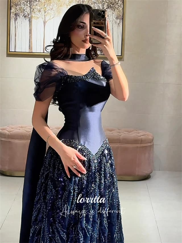 ชุดเดรสออกแบบพิเศษสำหรับโอกาสพิเศษของ Lorrtta ชุดราตรีหรูหรา 2026 Sharon Happy Evening Dresses ชุดราตรีสำหรับงานพรอม فساتين سهرة