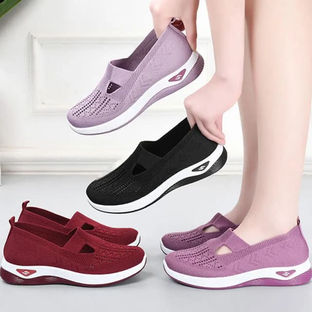 ​ รองเท้าผู้หญิง 2025 ฤดูร้อนรองเท้าผ้าใบลําลองBreathableตาข่ายChunky Soleราคาไม่แพงจัดส่งฟรี ​