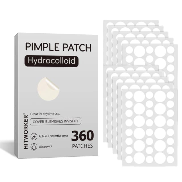 360pcs Face Acne Patch ที่มองไม่เห็น Skin Care สิวสิวแพทช์ Anti-Inflammation Healing ดูดซับจุดสติกเกอร์ครอบคลุมสิว