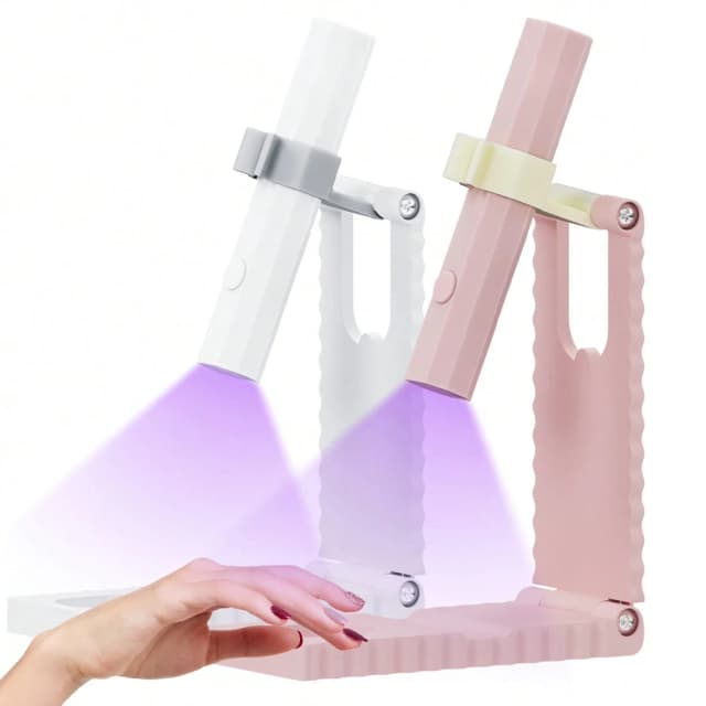 สะดวกมือถือเครื่องเป่าเล็บโคมไฟ UV/LED เล็บทั้งหมดเจลเล็บเครื่องมือ USB ชาร์จ Quick แห้งโคมไฟเล็บ