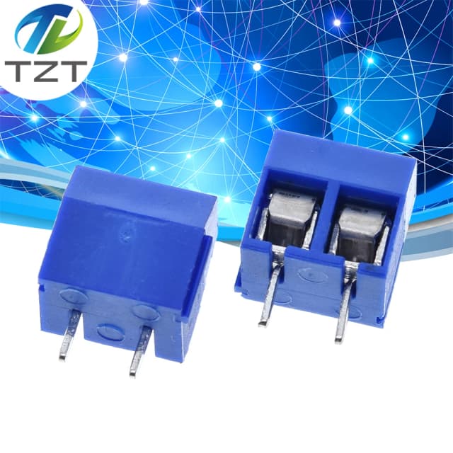 10PCS 5.08-301-2P 301-2P 2P 2 ขาสกรู-Block Connector 5mm PITCH KF301-2P