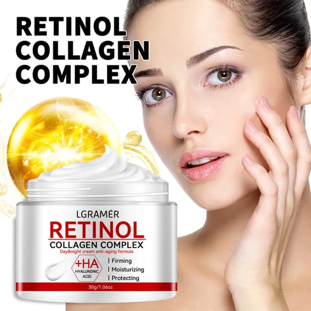 Retinol Lifting Firming Cream Collagen Smooth ริ้วรอยครีมสําหรับ Moisturizer Whitening Nourishing ผิวกระจ่างใสผลิตภัณฑ์