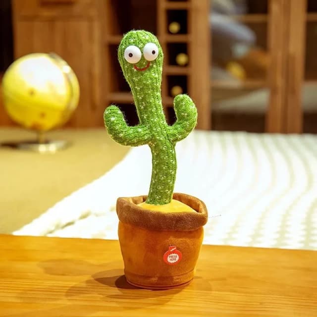 Baby Sunshine Cactus Companion ของเล่นตุ๊กตาอิเล็กทรอนิกส์เต้นรําและพูดคุยของเล่นกระบองเพชร 120 เพลงเด็กของขวัญวันเกิด
