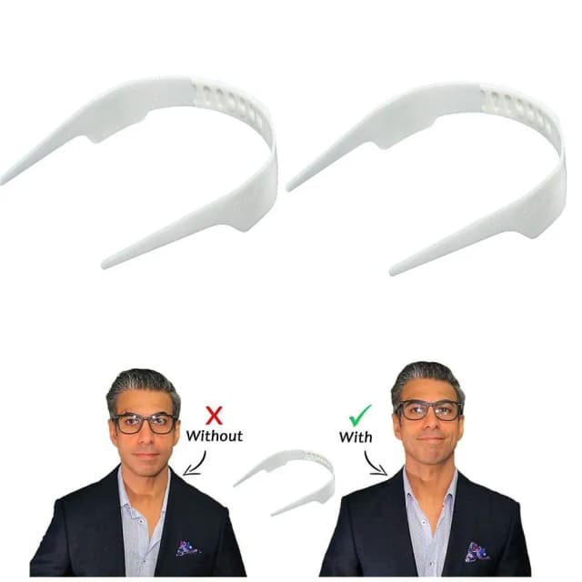 เสื้อคอสนับสนุน Shaper เสื้อยืด STAND COLLAR Shaper เสื้อ Anti-ROLL FIXED Shaper COLLAR Stays Bundle ชุดเสื้อผ้าอุปกรณ์เสริม