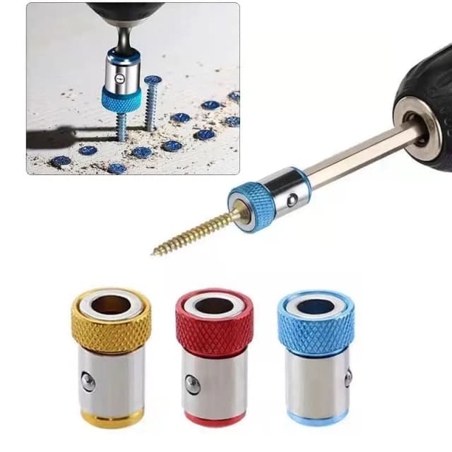 Universal 1/4 ชุดหัวสี Magnetic COIL ไขควงโลหะตําแหน่งหัว Magnetizer เครื่องมือไฟฟ้าชุดอุปกรณ์เสริม