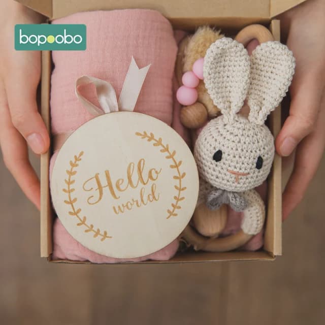 อุปกรณ์เสริมสําหรับทารกการถ่ายภาพ Props ทารกแรกเกิด Keepsakes ความทรงจํา Milestone Cards รายเดือนผ้าห่มทารกรูปภาพเด็กทารกชุดของขวัญ